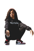 Solid Black #WeInTheOven Hoodie